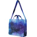 Blue paint Square Shoulder Tote Bag View1