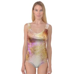 Golden Paint Princess Tank Leotard  by goljakoff