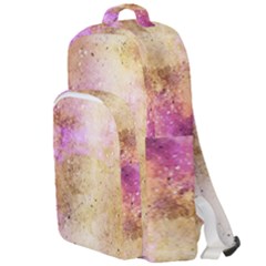 Golden Paint Double Compartment Backpack by goljakoff