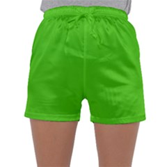 Bright Green Sleepwear Shorts