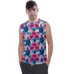 Tropical Flowers Turtles Cbdoilprincess 9a8efa63-1b6b-4226-a85c-858859e581d8 Men s Regular Tank Top by CBDOilPrincess1