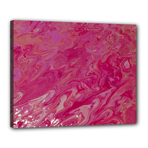 My Pour Cup Painting 2 Cbdoilprincess F1b24a8c-b30b-4ec0-89d7-73574676dccb Canvas 20  X 16  (stretched)