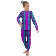 Snake Print Cbdoilprincess 4be14ba2-4032-43e6-a099-7f7e7f0d7362 Kids  Long Sleeve Set 