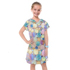 Tiles Cbdoilprincess Eb49aa06-f1b9-412e-836d-30c28dd8f7d9 Kids  Drop Waist Dress