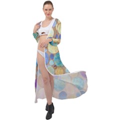 Tiles Cbdoilprincess Eb49aa06-f1b9-412e-836d-30c28dd8f7d9 Maxi Chiffon Beach Wrap by CBDOilPrincess1