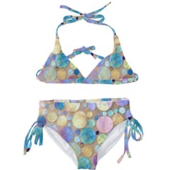 Tiles Cbdoilprincess Eb49aa06-f1b9-412e-836d-30c28dd8f7d9 Kids  Classic Bikini Set