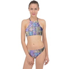 Tiles Cbdoilprincess 9bce4aa2-e68c-4f2b-9a83-c8e38fcd4516 Racer Front Bikini Set by CBDOilPrincess1