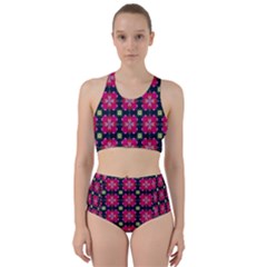 Pattern Of Hearts Racer Back Bikini Set by SychEva