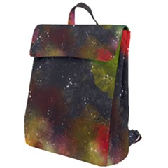 Abstract Paint Drops Flap Top Backpack by goljakoff