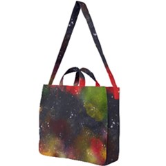 Abstract Paint Drops Square Shoulder Tote Bag by goljakoff