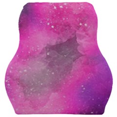 Purple Space Paint Car Seat Velour Cushion  by goljakoff