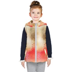 Gold Drops Kids  Hooded Puffer Vest by goljakoff