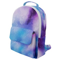 Metallic Paint Flap Pocket Backpack (small) by goljakoff