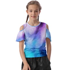 Metallic Paint Kids  Butterfly Cutout Tee by goljakoff