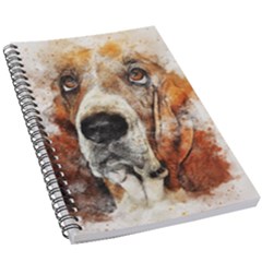 Dog Paint 5 5  X 8 5  Notebook by goljakoff