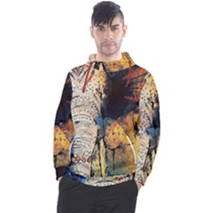 Elephant Mandala Men s Pullover Hoodie by goljakoff