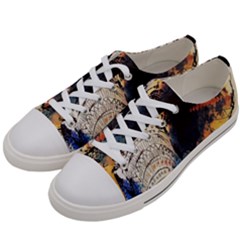 Elephant Mandala Women s Low Top Canvas Sneakers by goljakoff