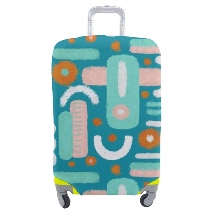 Abstract Shapes Luggage Cover (Medium)