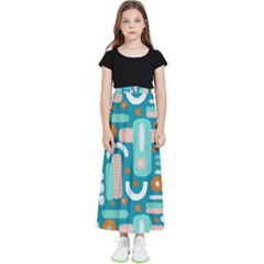 Abstract Shapes Kids  Skirt by SychEva