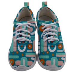 Abstract Shapes Mens Athletic Shoes by SychEva