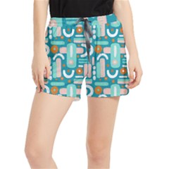 Abstract Shapes Runner Shorts by SychEva