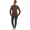 Fancy Ornate Pattern Mosaic Print Women s Pique Long Sleeve Tee View2