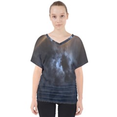 Mystic Moon Collection V-neck Dolman Drape Top by HoneySuckleDesign