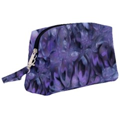 Carbonated Lilacs Wristlet Pouch Bag (large) by MRNStudios