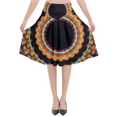 Mandala - 0009 - A Fast 24 Flared Midi Skirt by WetdryvacsLair