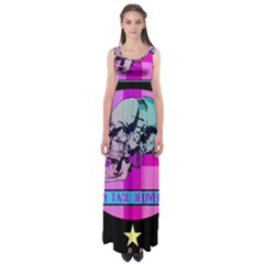 Emergency Taco Delivery Service Empire Waist Maxi Dress by WetdryvacsLair