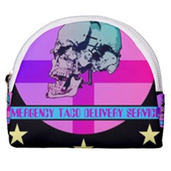 Emergency Taco Delivery Service Horseshoe Style Canvas Pouch by WetdryvacsLair