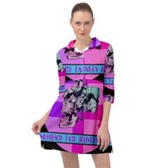 Emergency Taco Delivery Service Mini Skater Shirt Dress by WetdryvacsLair