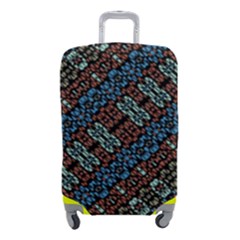 Multicolored Mosaic Print Pattern Luggage Cover (small) by dflcprintsclothing
