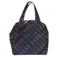 Multicolored Mosaic Print Pattern Boxy Hand Bag by dflcprintsclothing