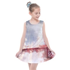 Golden Gate Bridge Kids  Summer Dress by goljakoff