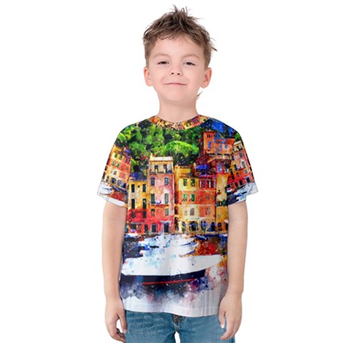 Pier Kids  Cotton Tee by goljakoff