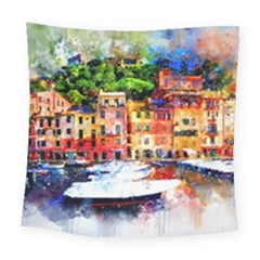 Pier Square Tapestry (large) by goljakoff