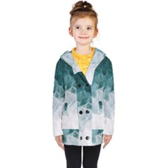 Blue Sea Kids  Double Breasted Button Coat by goljakoff