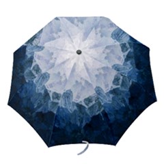 Blue Ice Mountain Folding Umbrellas by goljakoff