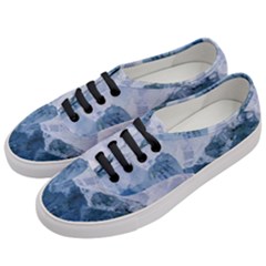 Blue Ice Mountain Women s Classic Low Top Sneakers by goljakoff