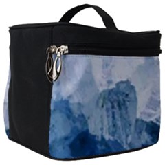 Blue Ice Mountain Make Up Travel Bag (big) by goljakoff