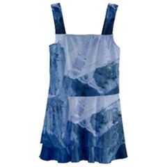 Blue Ice Mountain Kids  Layered Skirt Swimsuit by goljakoff