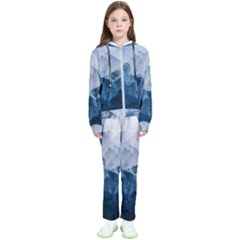 Blue Ice Mountain Kids  Tracksuit by goljakoff