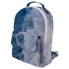 Storm Blue Ocean Flap Pocket Backpack (small) by goljakoff