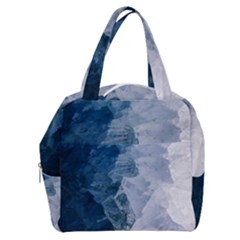 Storm Blue Ocean Boxy Hand Bag by goljakoff