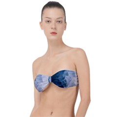 Storm Blue Ocean Classic Bandeau Bikini Top  by goljakoff