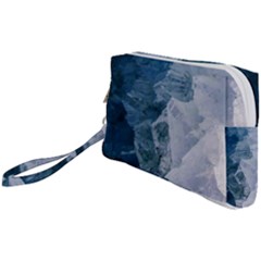 Storm Blue Ocean Wristlet Pouch Bag (small) by goljakoff