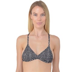 Pink Elipse Reversible Tri Bikini Top