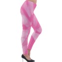 Pink Love Tie Dye Lightweight Velour Leggings View4