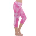 Pink Love Tie Dye Capri Yoga Leggings View3
